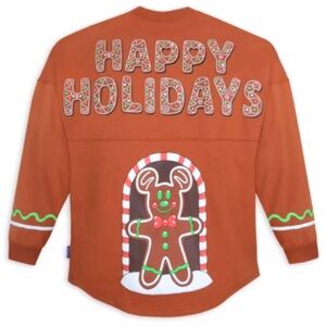 Disneyland Gingerbread Christmas Spirit Jersey S